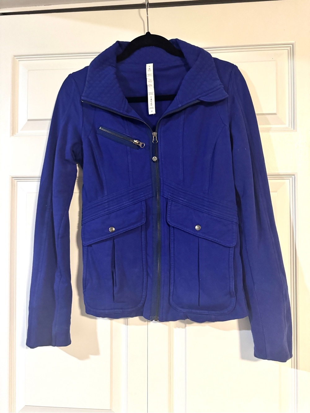 lululemon athletica Royal Blue Utility Zip Jacket